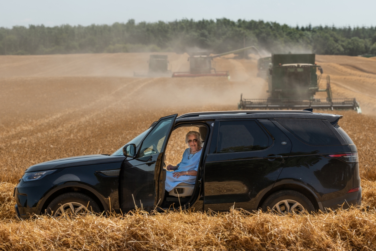 Mrs Stockwell at the harvest Gallery Ireland